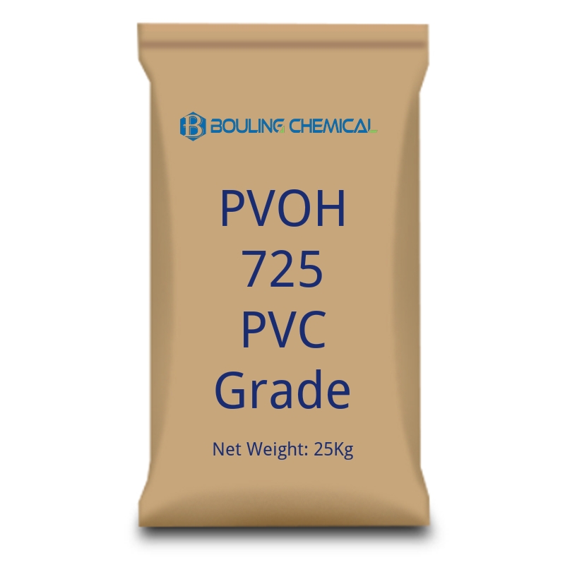 Grado de PVC PVOH 725-cas-9002-89-5 Grado de PVC PVOH 725-cas-9002-89-5